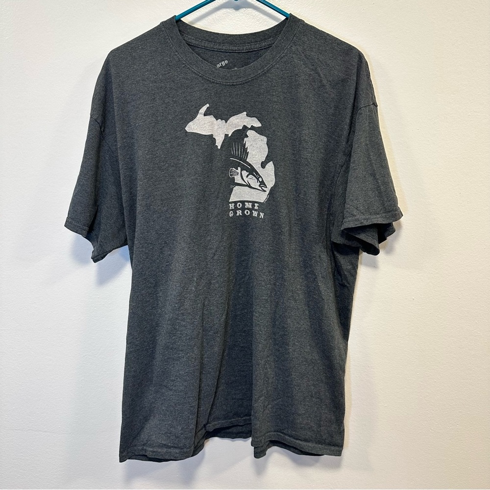 Michigan home grown shirt by fishy face men’s size extra large!